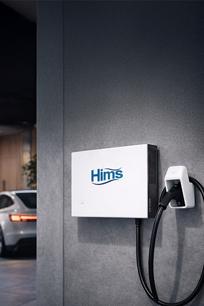 Hims HCDC-S1-30 Tek Soketli 30 kW DC Hızlı Elektrikli Araç Şarj İstasyonu görsel 2